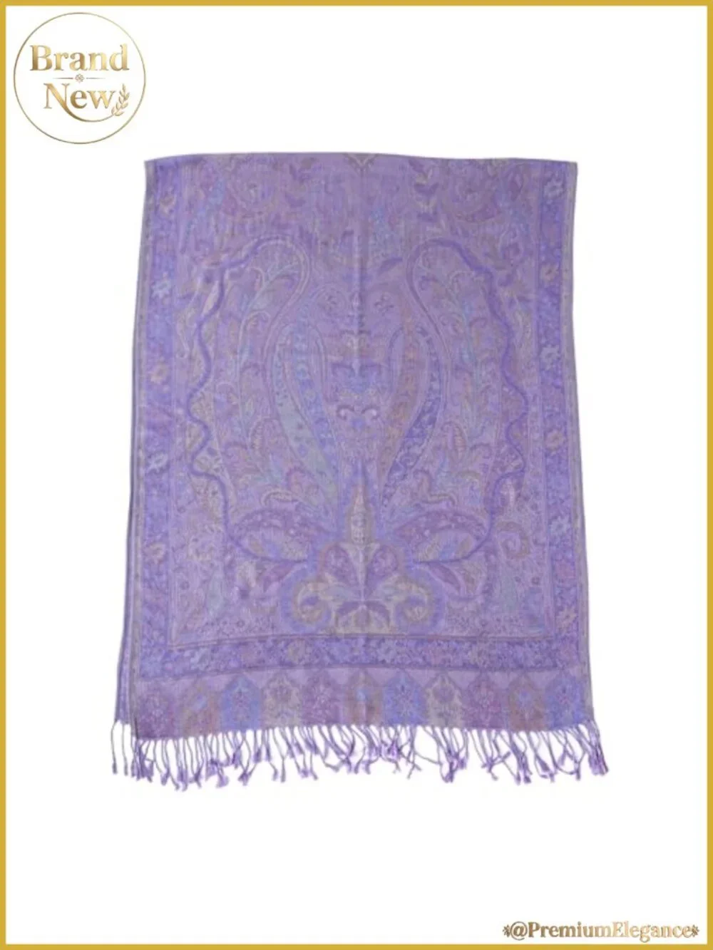 Paisley Pashmina Shawl Wrap Reversible Rayon Scarf Festival